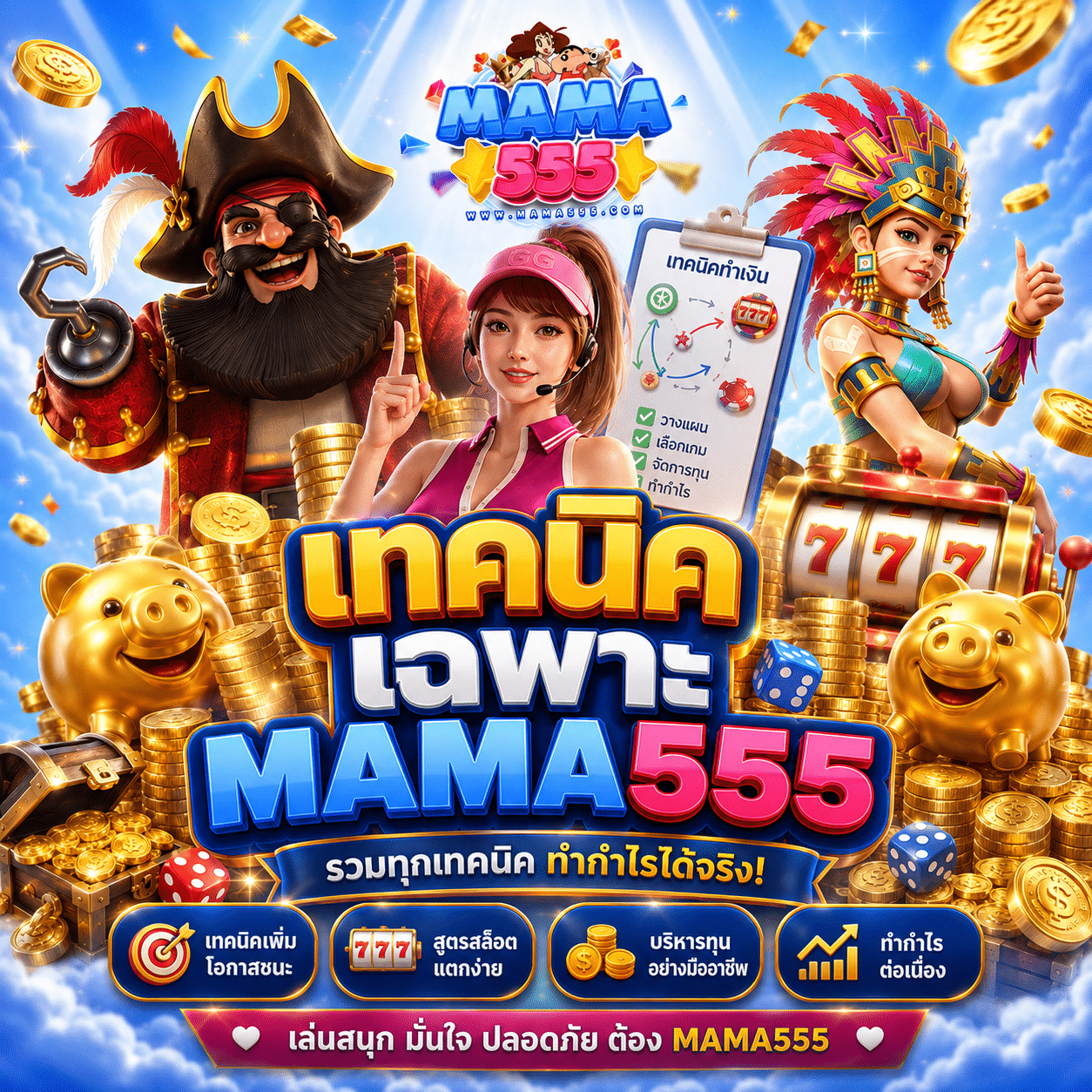 เทคนิคเฉพาะ MAMA555 ที่ผมได้หลังใช้จนจำทางของเว็บนี้ได้